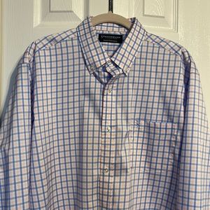 NWOT Tailorbyrd collection stretch long sleeve button down shirt size XL